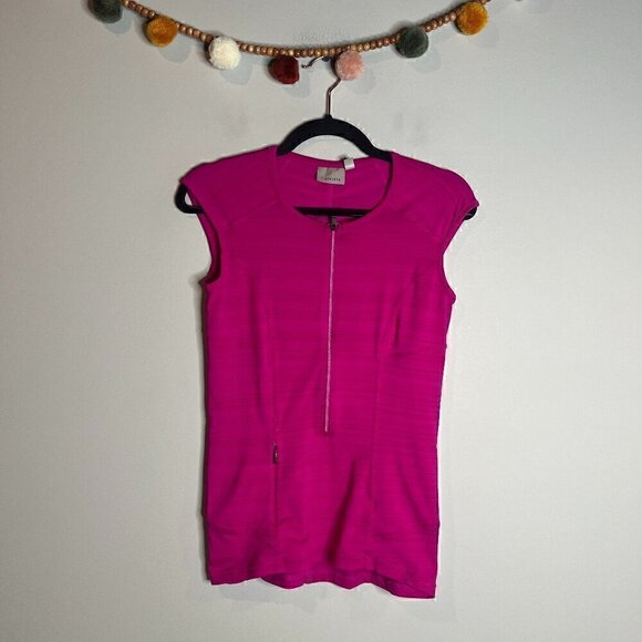 Athleta Pacifica UPF 2 tank top in Paradise Pink - Picture 2 of 6